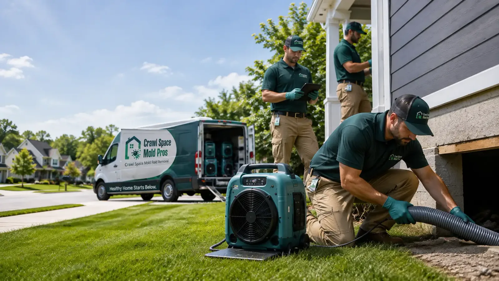 Crawl Space Mold Removal in Bloomingdale, NJ